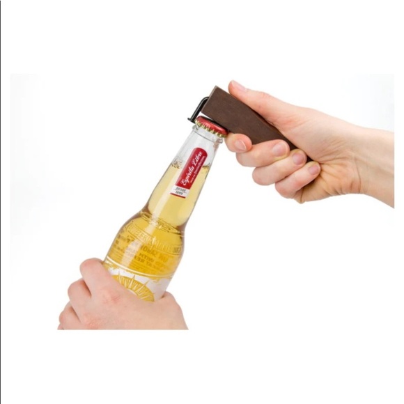 Areaware Bottle Opener Yellow - Picture 3 of 4